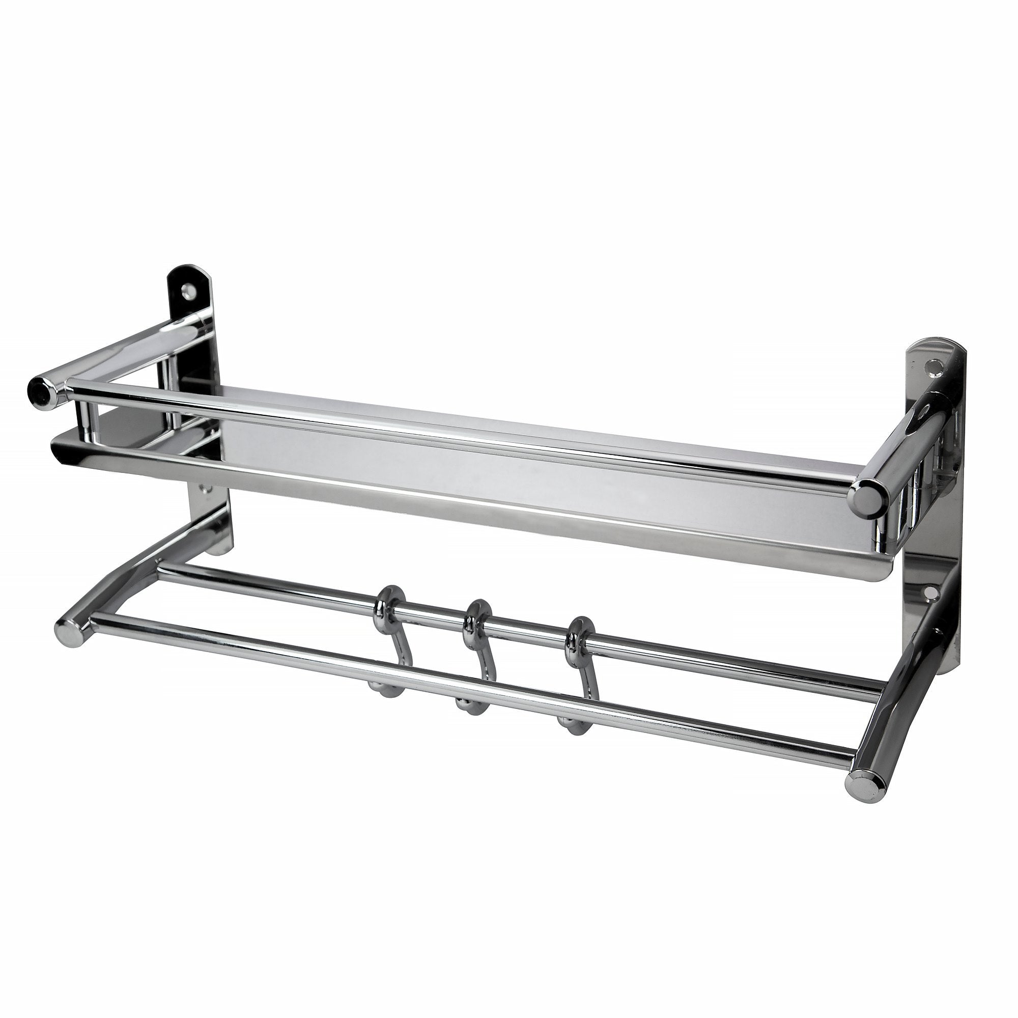 Single Stainless Steel Shelf Tray With Hook