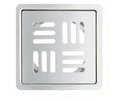 Stripes Square 304-Grade Floor Drain (5x5 Inches)