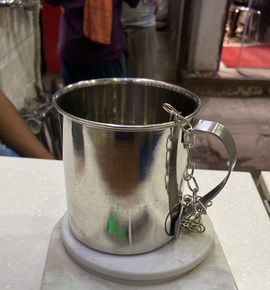 Mug and Chain Stainless Steel