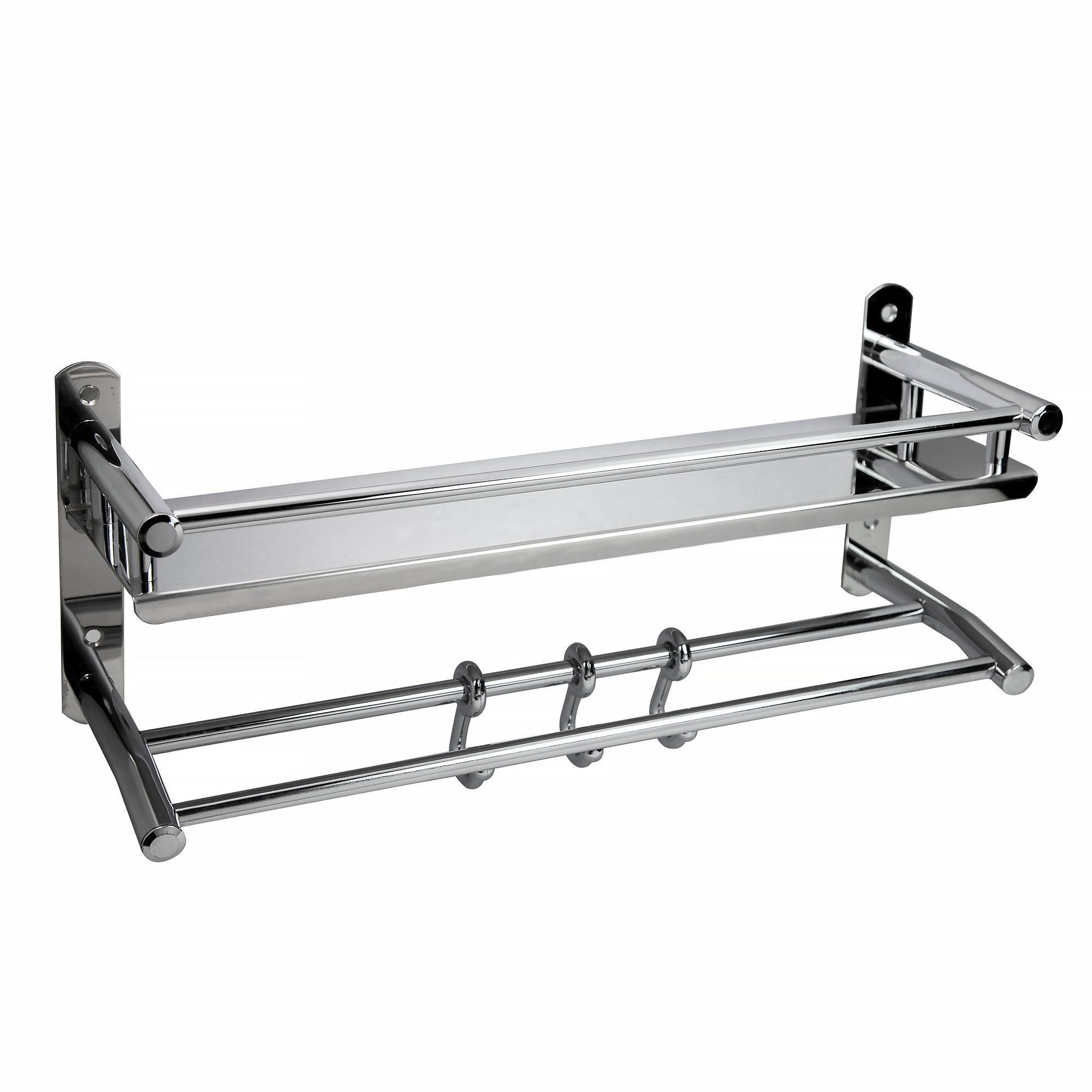 Single Stainless Steel Shelf Tray With Hook