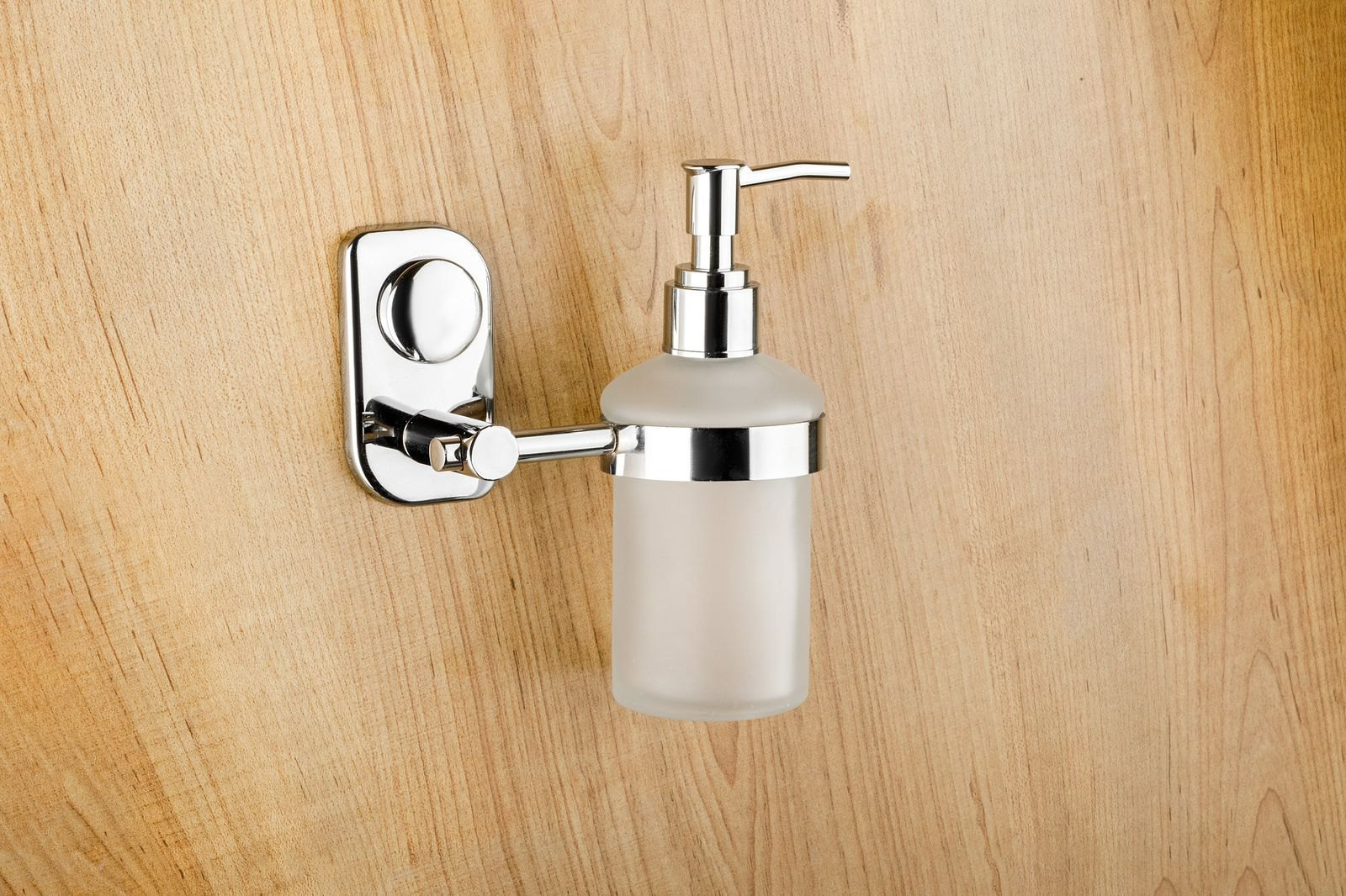 Crystal Stainless Steel (250mL) Liquid Soap Dispenser (Glass)