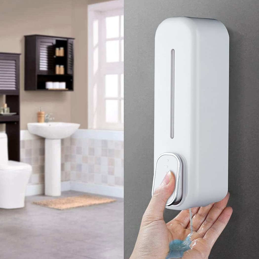 Pearl White (350mL) Liquid Soap Dispenser (ABS)