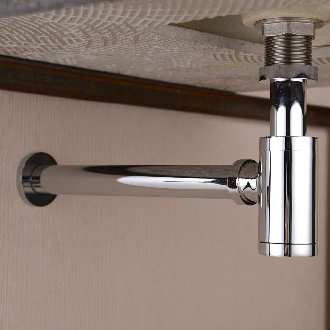 Round Stainless Steel Bottle Trap (5 & 12 Inches)