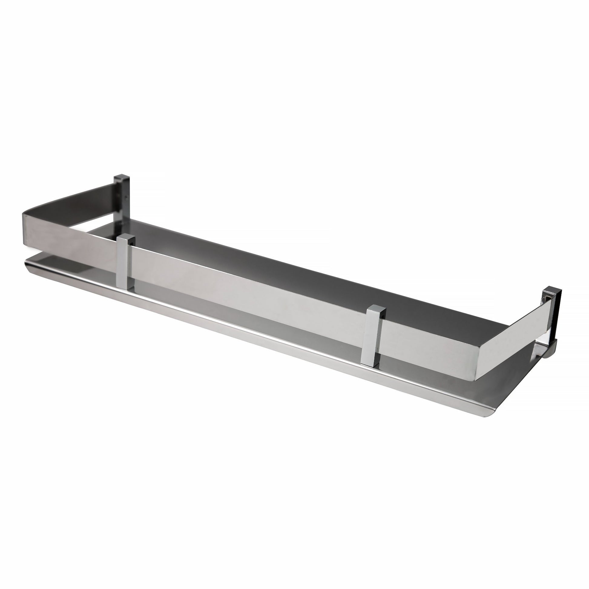 Square Stainless Steel Shelf Tray (12 Inches)