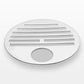 Classic Round Stainless Steel Floor Drain With Hole (3 Inches)