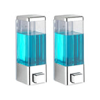 Cubix Chrome (350mL) Liquid Soap Dispenser (ABS)