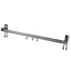 Folding Stainless Steel (24 Inches) Towel Rod