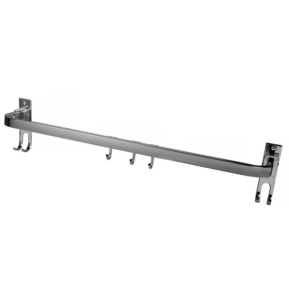 Folding Stainless Steel (24 Inches) Towel Rod