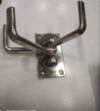 Swivel Square Stainless Steel Robe Hook