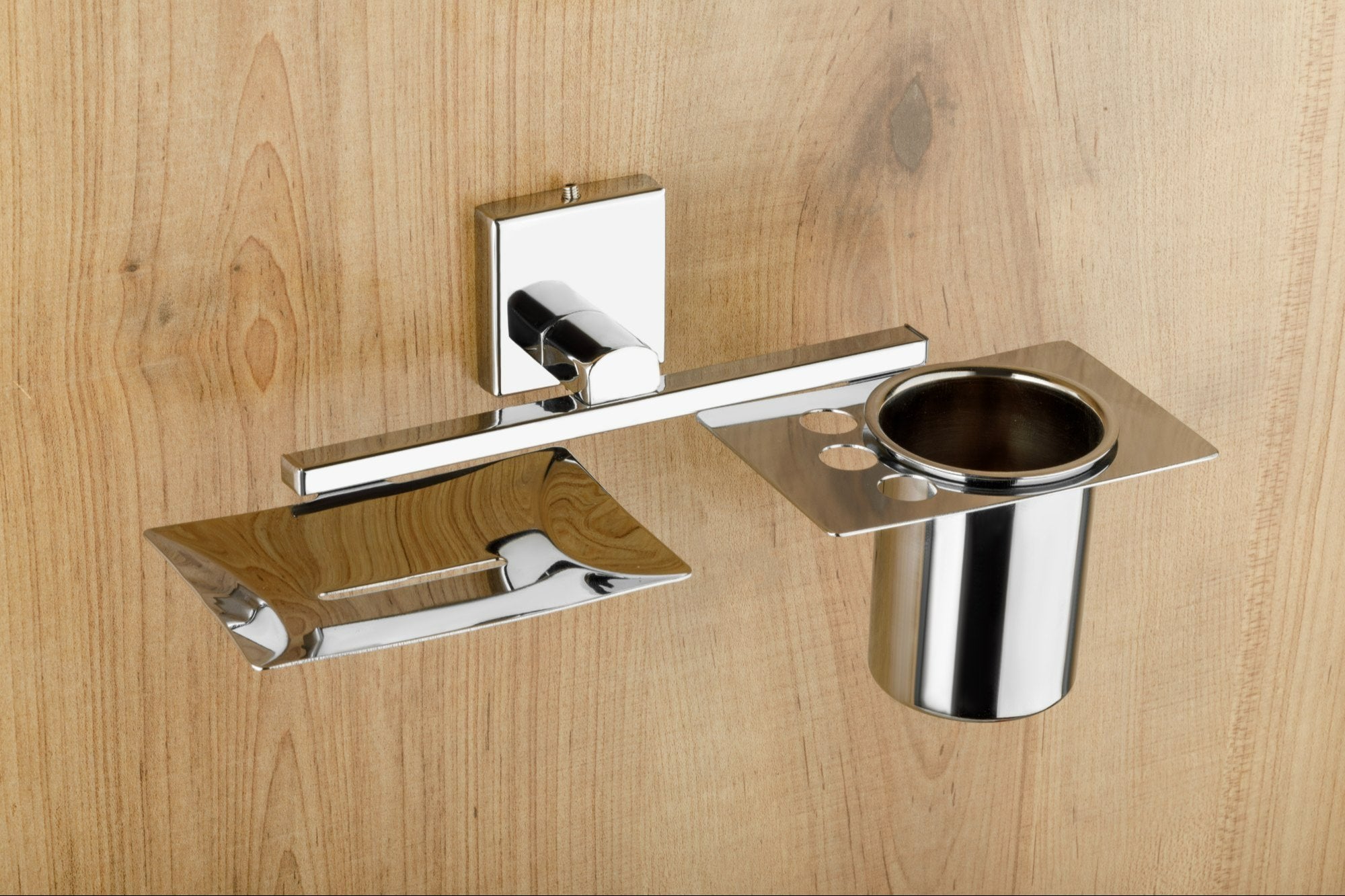 Orion Stainless Steel Soap Dish With Tumbler Holder