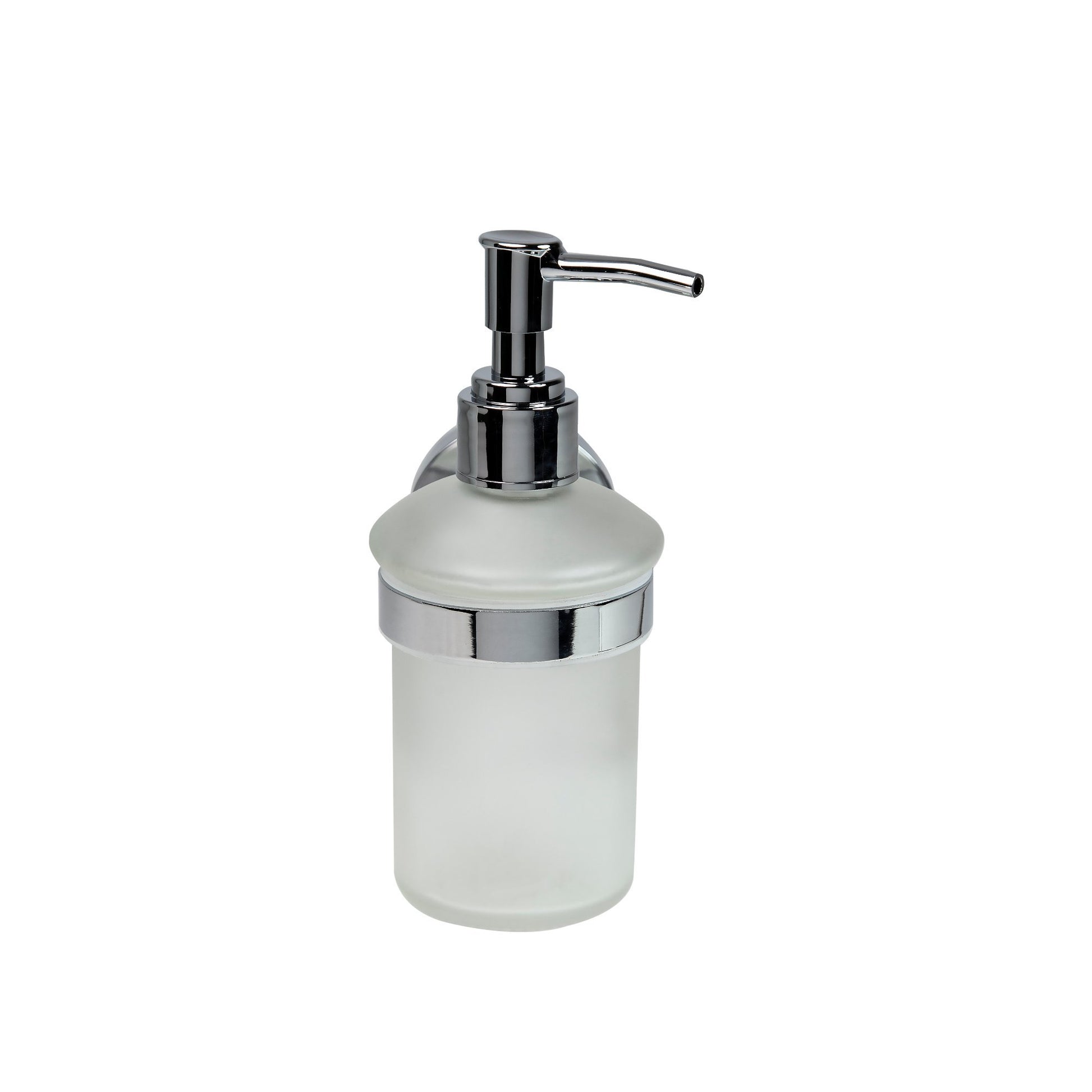Round Stainless Steel (250mL) Liquid Soap Dispenser (Glass)