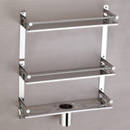 Six In One Stainless Steel Tripple Layer Shelf