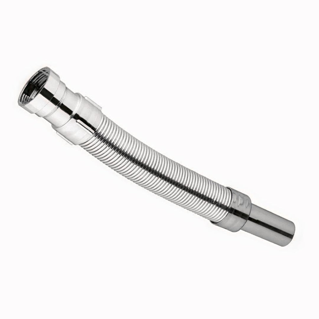 PVC Flexible Waste Pipe with Chrome Finish