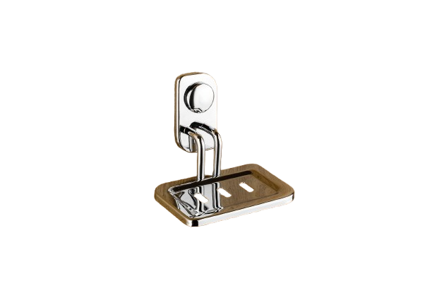 Crystal Stainless Steel Soap Dish