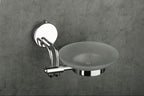 Rozar Stainless Steel (304 Grade) Soap Dish (Glass)